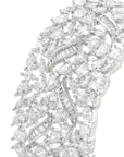 Zircon Cocktail Cuff Bracelet