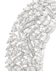 Zircon Cocktail Cuff Bracelet