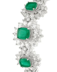 Green Zircon Cocktail Bracelet