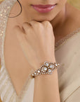 Aabroo Kundan Polki Bracelet