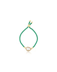 Hara Kundan Polki Rakhi Bracelet