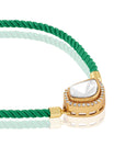 Hara Kundan Polki Rakhi Bracelet