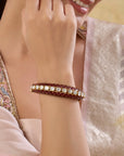 Mayira Kundan Bangle