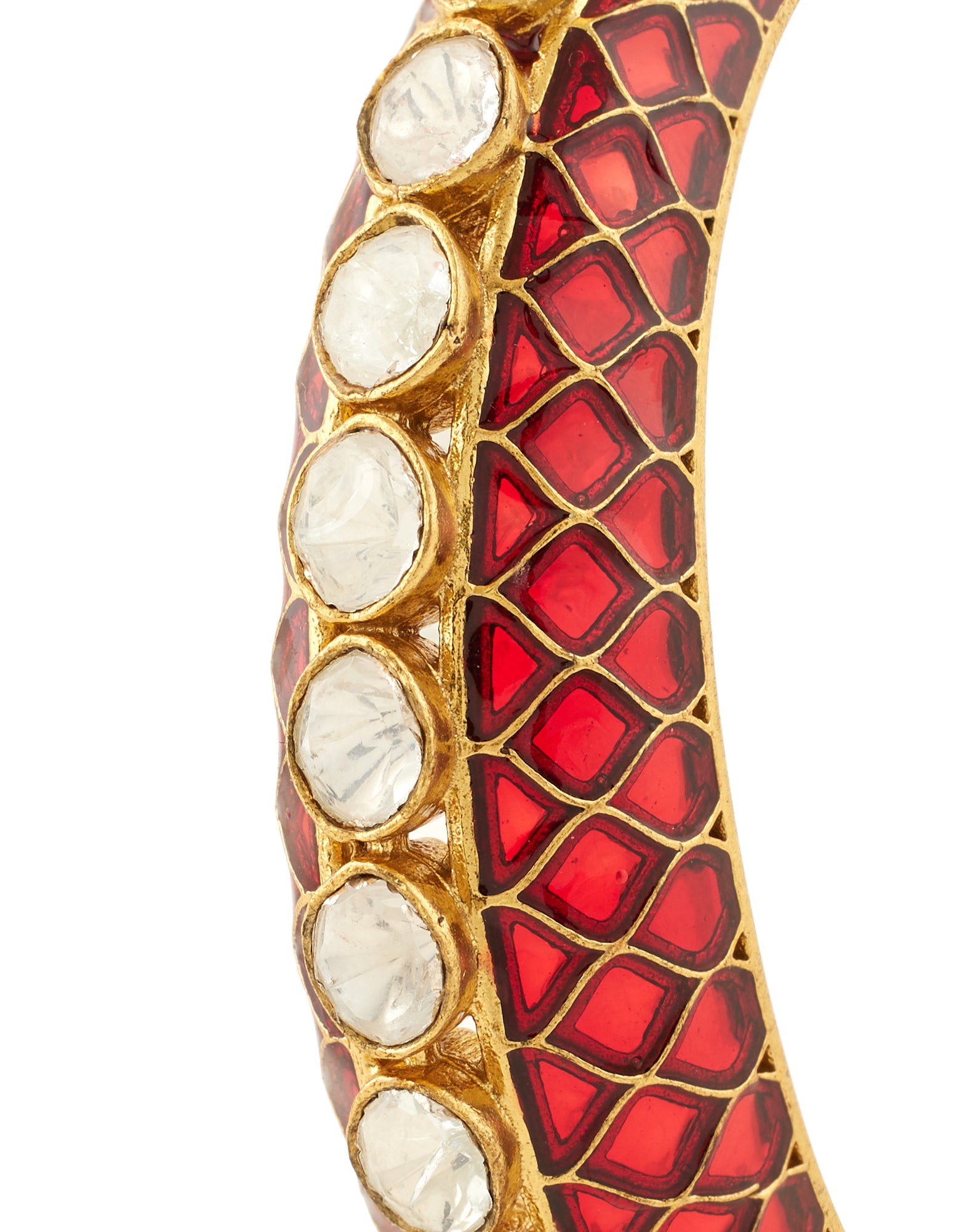 Mayira Kundan Bangle