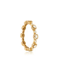 Kundan Gold Abstract Bangle