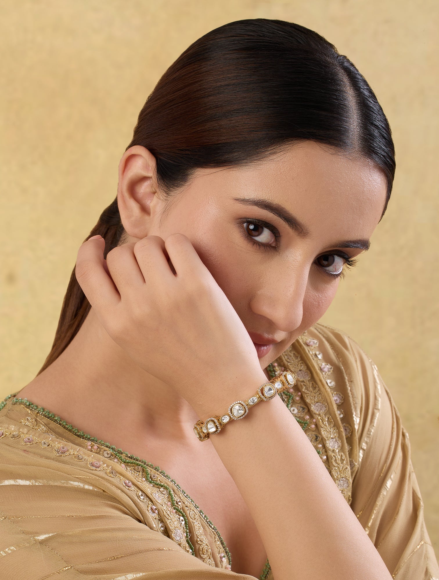 Zohira Kundan Bangle