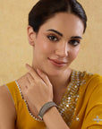 Kimberly Oxidised Bracelet