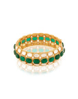 Kairen Kundan Polki Bangle