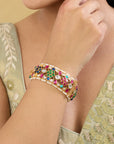 Aureny Kundan Polki Bangle
