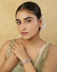 Damak Zircon Openable Bangle