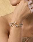Mishaya Zircon Openable Bangle