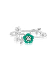 Delvisha Zircon Openable Bangle