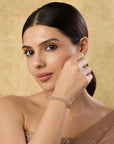 Lisyana Zircon Openable Bangle