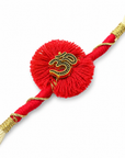 Om Red Thread Traditional Rakhi