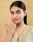 Mandara Kundan Polki Bangle