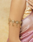 Gold Temple Ghungroo Baju Bandh