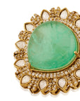 Coomie Kundan Polki Brooch