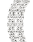 Zircon Floral Bangle Set