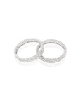 White Zirconia Jaali Bangles
