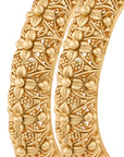 Festive Gold Temple Bangles