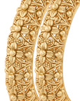 Festive Gold Temple Bangles