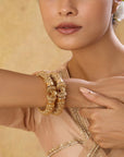 Festive Temple Work Bangle Pair