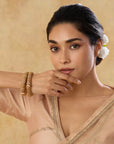 Filigree Temple Bangle Pair