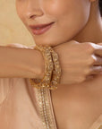Filigree Temple Bangle Pair