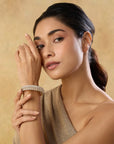Zircon Bangle Bracelet