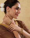 Deepam Temple Bangle Set