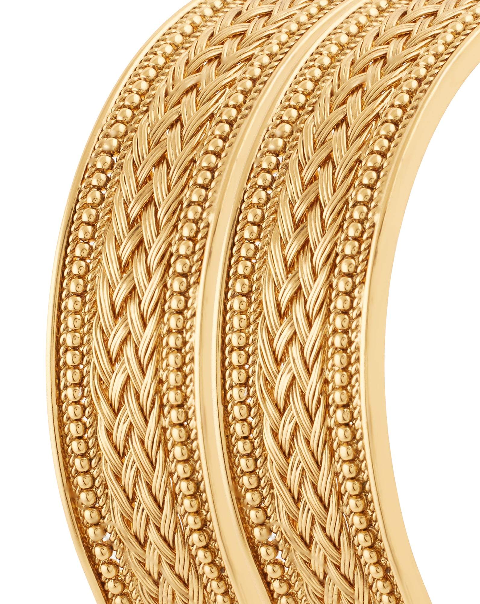 Deepam Temple Bangle Set