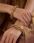 Chouka Temple Bangle Set
