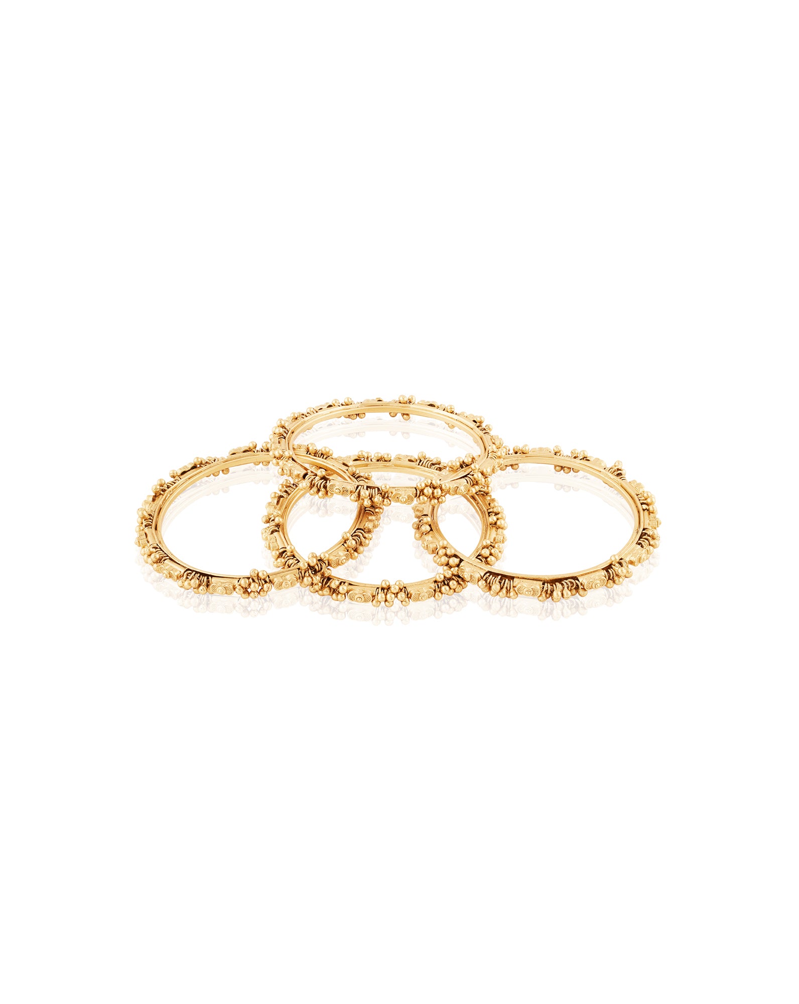Chouka Temple Bangle Set