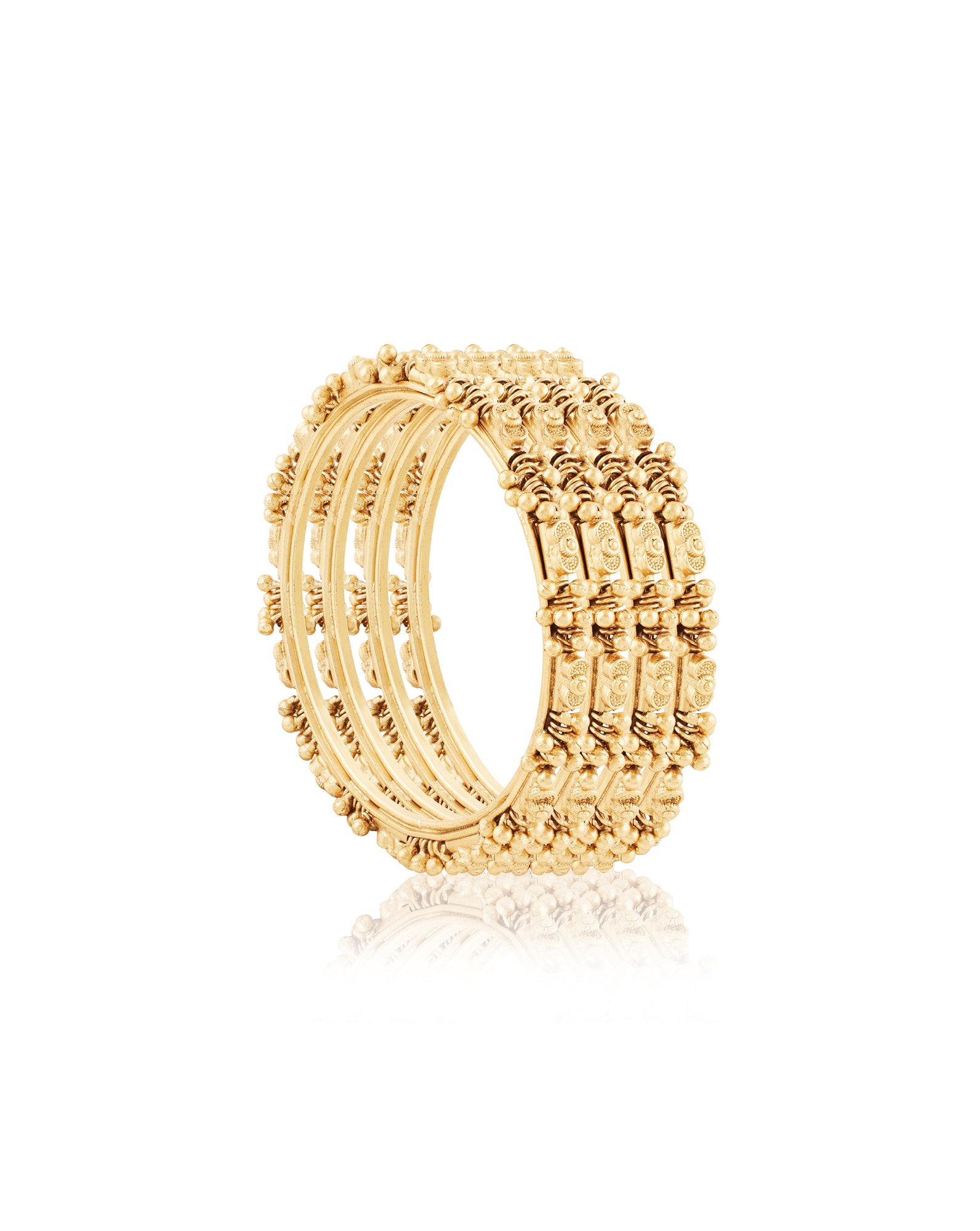 Chouka Temple Bangle Set