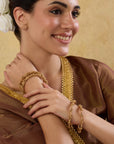 Chouka Temple Bangle Set