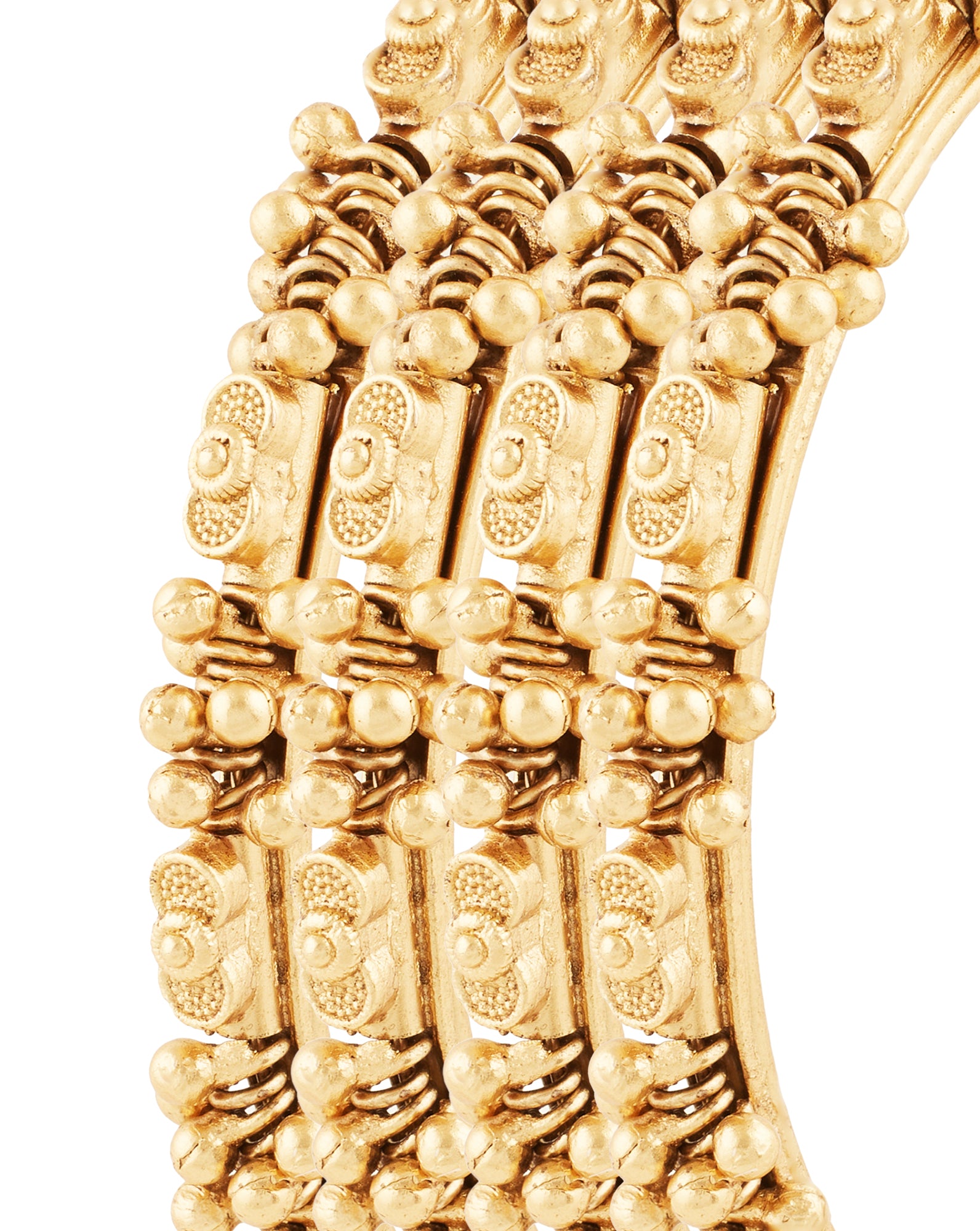 Chouka Temple Bangle Set