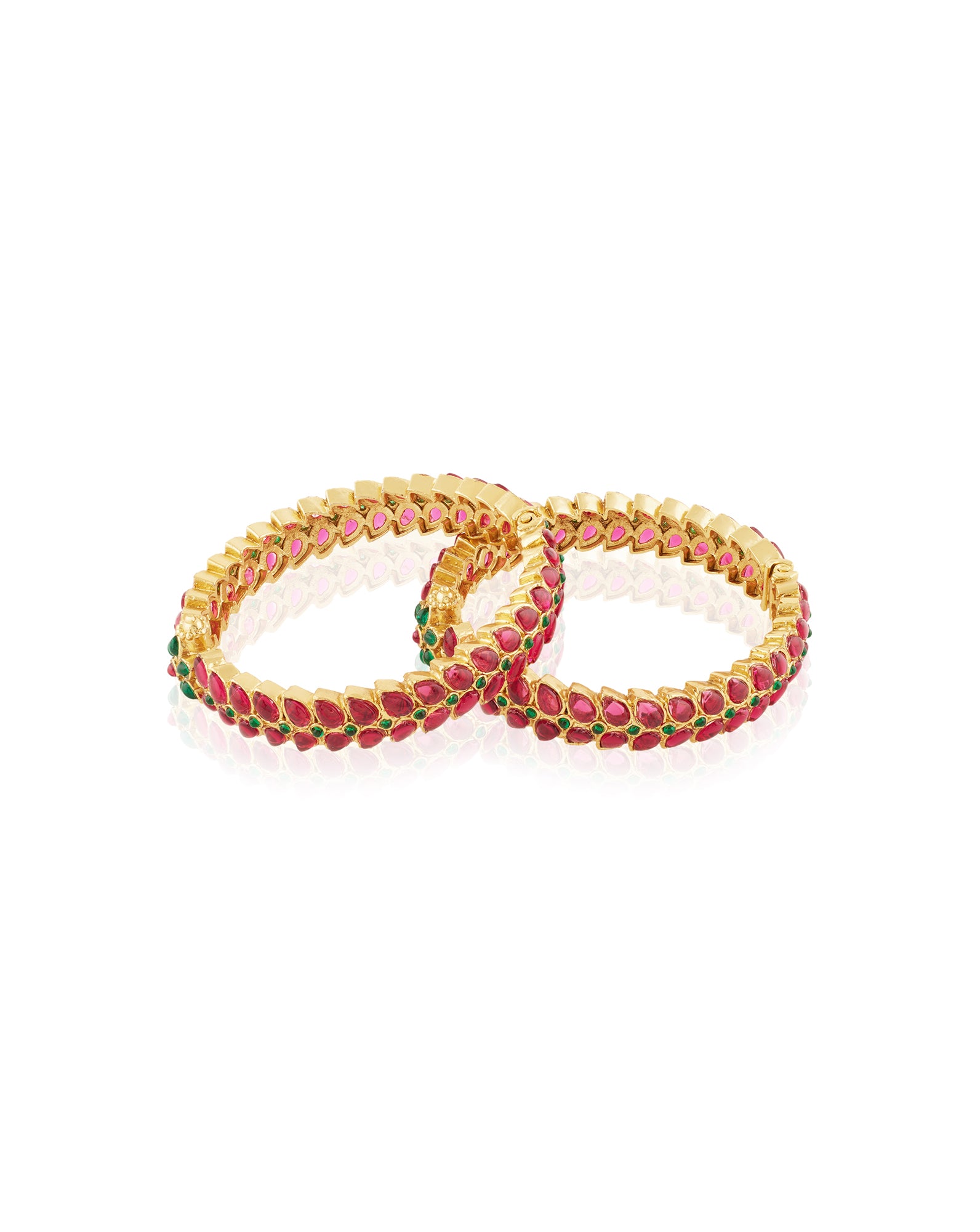 Rudram Temple Bangle Set