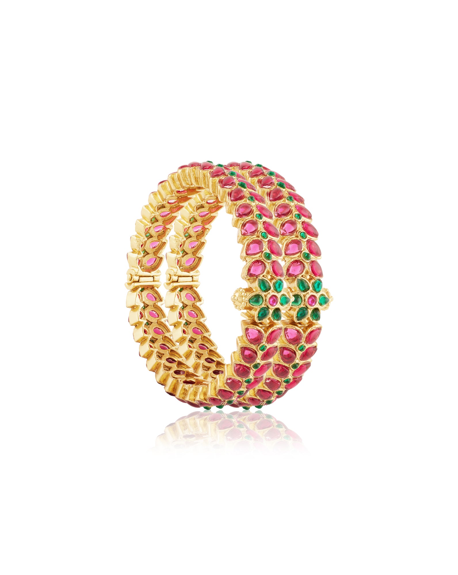 Rudram Temple Bangle Set