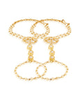 Traditional Kundan Gold Haath Phool