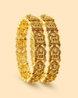 Laxmi Gold Temple Bangle
