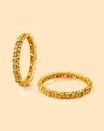 Laxmi Gold Temple Bangle Set