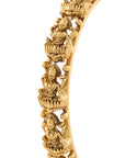 Laxmi Gold Temple Bangle Set