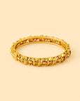 Laxmi Gold Temple Bangle Set