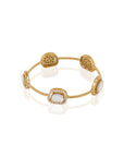 Gold Kundan Festive Bracelet