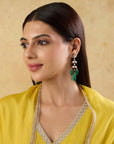 Kundan Polki Drop Dangler Earrings