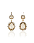 Kundan Polki Statement Dangler Earrings