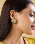 Kundan Polki Tyohar Stud Earrings