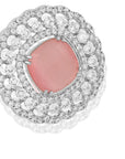 Gulabi Zircon Cocktail Earrings