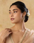Antique Kundan Gold Dangler Earrings