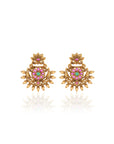 Gold Temple Studs